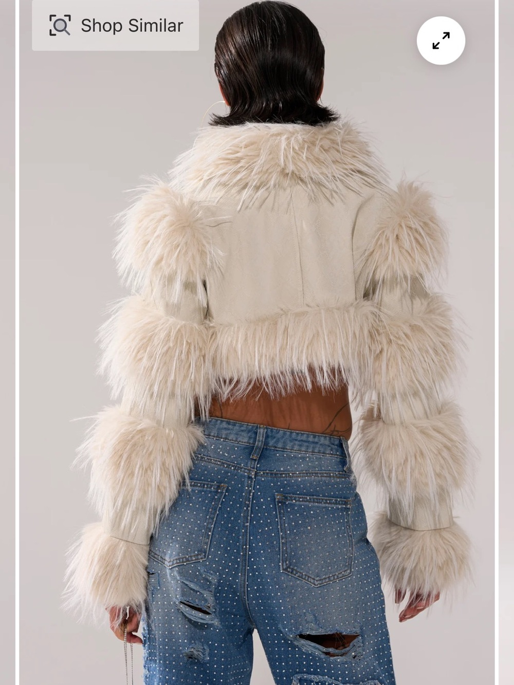 AKIRA Lovergirl Ultra Cropped Jacket - Picture 4 of 6